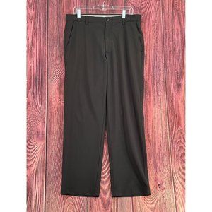 FootJoy FJ‎ Performance Flat Front Golf Pants Men's Size 34x30 Black Stretch